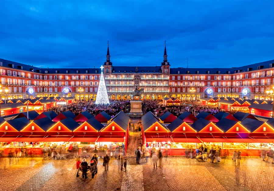 mercadillo navideño de Madrid