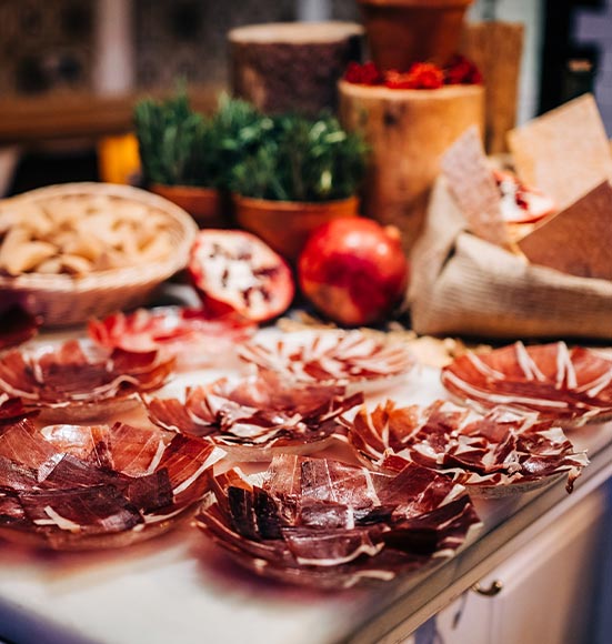Congresos en Platea - jamón ibérico